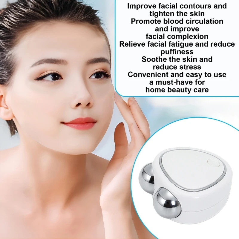 Microcurrent Device,Microcurrent Face Massager Roller for Skin Care Drop Shipping