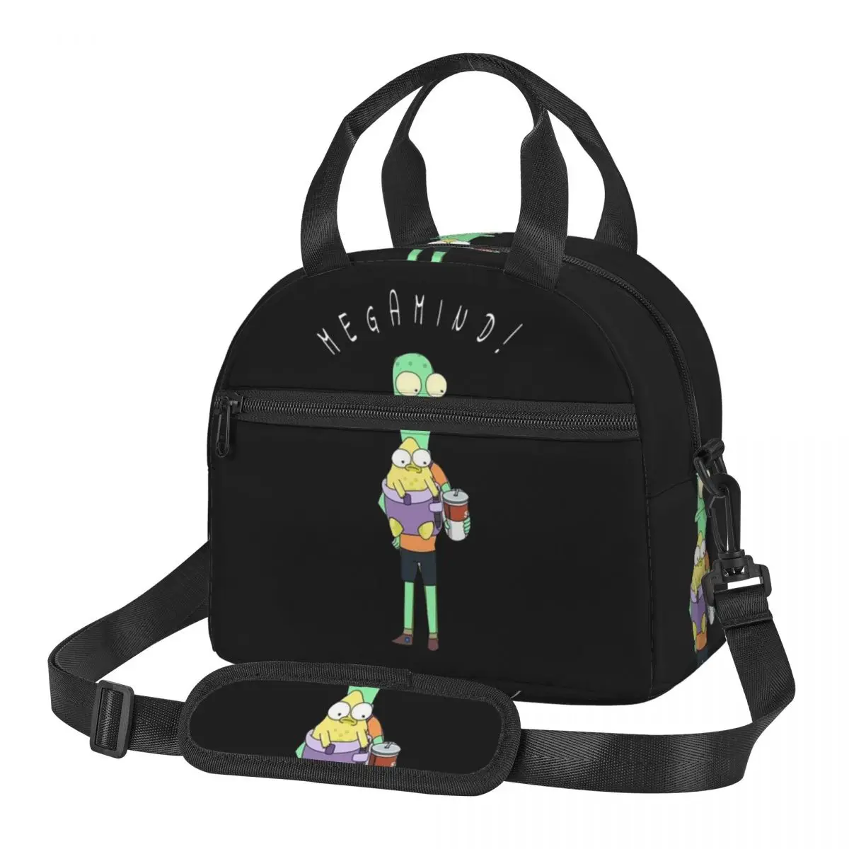 

Изолированная сумка для обеда Solar Opposites Hilarious Saying Megamind для женщин, контейнеры для хранения еды, термосумка-холодильник для обеда