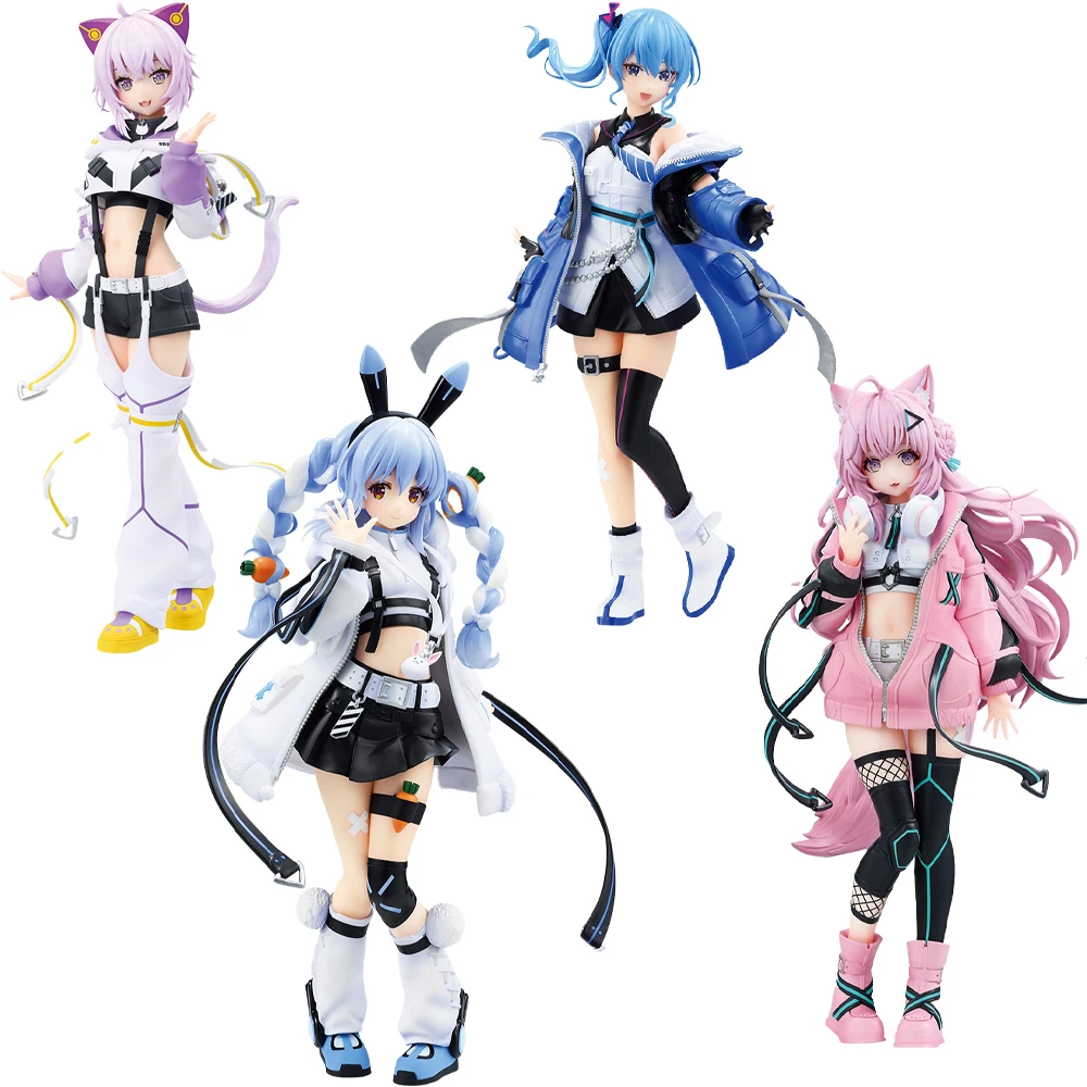 

Bandai Ichiban Kuj Hololive Cyberpunk Style Nekomata Shouyu Usada Pekora Hoshigai Suisei Hakui Sayori Статуя киберпанка