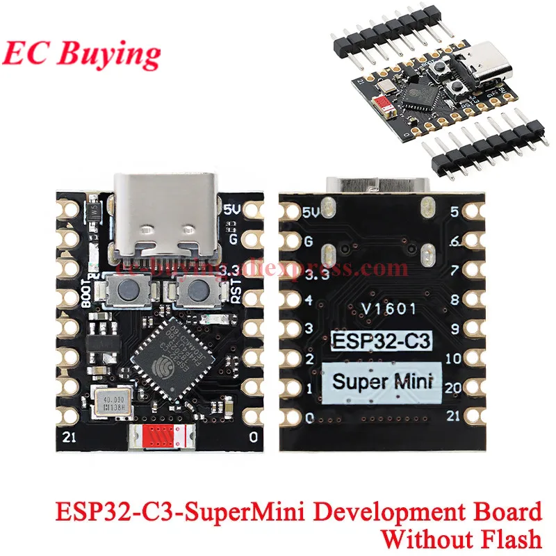 1-10 Stück ESP32-C3 ESP32C3 ESP32C6 C6 S3 H2 PRO Mini SuperMini Wi-Fi Ble Programmier-Lern-Entwicklungsboard Modul ESP32C3FN4 – Detail 6