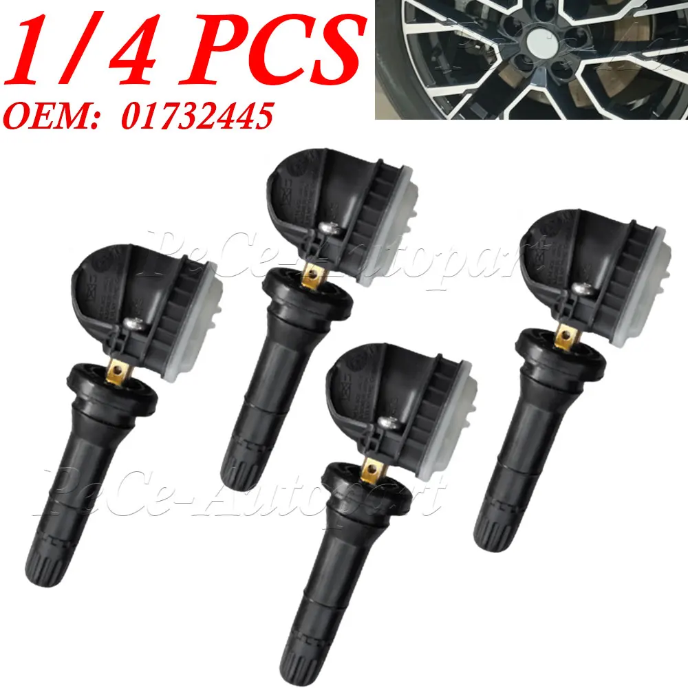 1/4PCS TPMS Tire Pressure Sensor 433MHz For Geely Atlas Pro Atlas Tugella Tugella L Atlas Emgrand Gse Binray 01732445