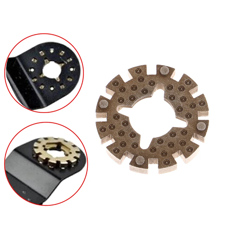 DIY Accessories Oscillating General Multi Tool Shank Adapter Oscillating Saw Blade Starlock Adapter For Woodworking Power Tool