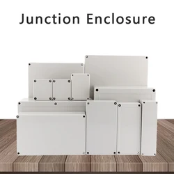 Outdoor Waterproof Junction Box Housing IP67 Rainproof Plastic Enclosure Screw Cable Sealed Cases for Electronics ABS F Series