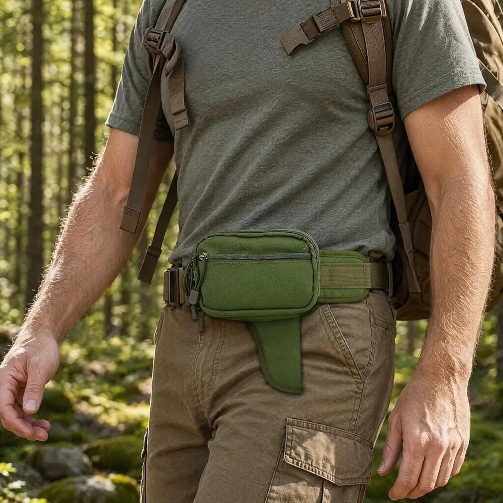 Waist Pack with Adjustable Strap Waist Bag with Adjustable Strap Drop-down Holster Fanny Pack Multiple for Essentials