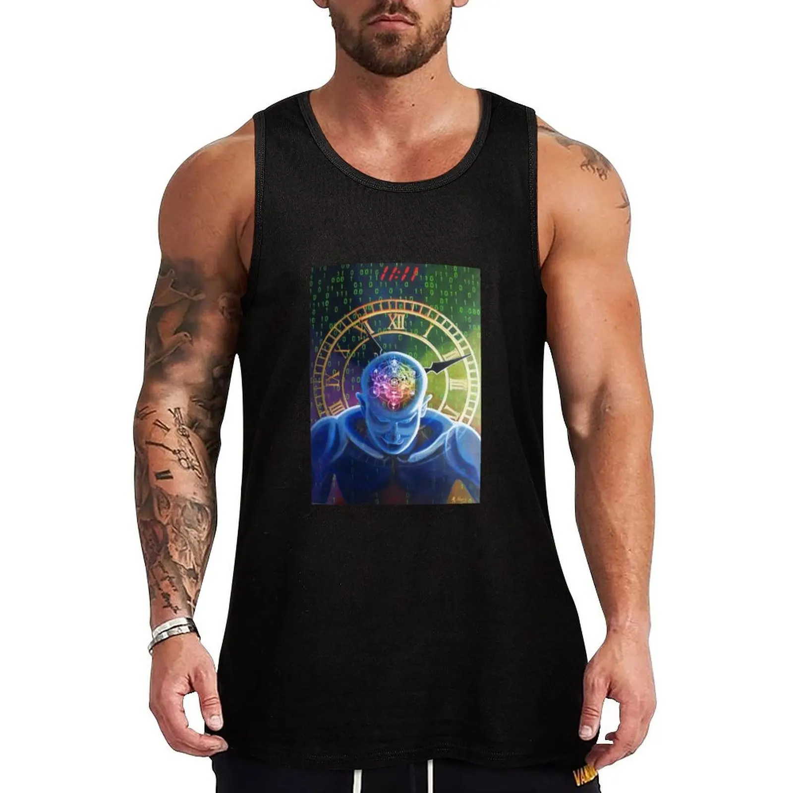 

ELEVEN ELEVEN- spiritual/visionary art Tank Top Gym clothes t-shirt Men's Men's clothing Gym t-shirt man