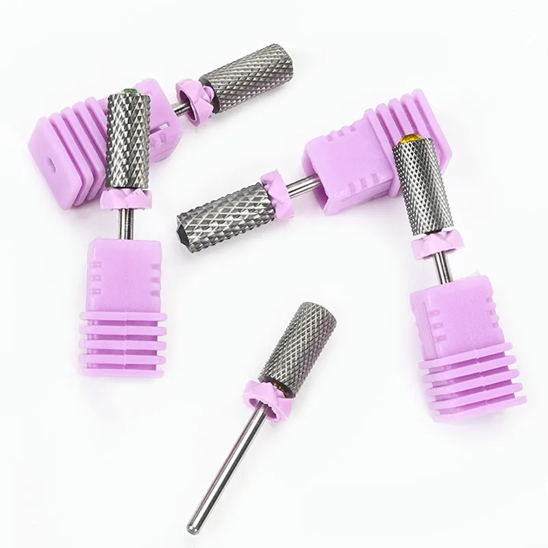 

Nail Polish Remover with Rhinestone Electric Nail Drill Bits Dead Skin Files Pedicure Manicure Drill Bits Tungsten Steel Tool