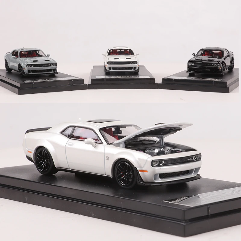 Stance Hunters 1:64 SRT Hellcat Alloy Model Car Can Open The Hood Limited Edition 699