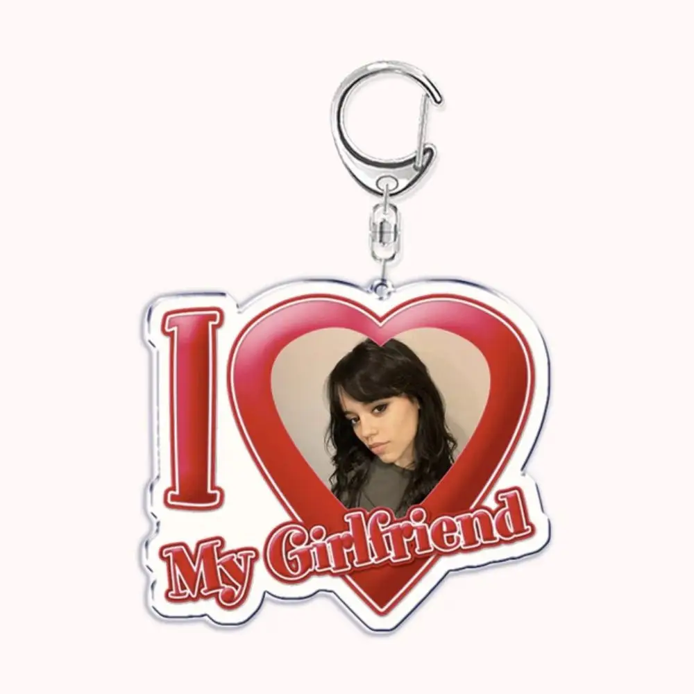 

Red Heart I Love My Boyfriend Keyring Girlfriend Oppenheimer Heart Acrylic Key Chain Creative Acrylic Red Heart Key Ring Gift