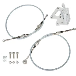 For Honda Acura Civic RSX K20 K20A K24 K Series EG EK DC2 Race Type-S and K-Swap RSX Shifter Cables and Trans Bracket Linkage