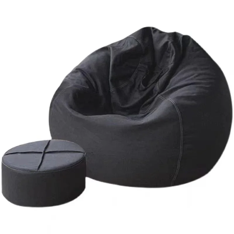 

Colorful Custom Lazy Sofa Round Foldable Single Tatami Round Big Lazy Bean Bag Sofa Chair For Kids And Adults