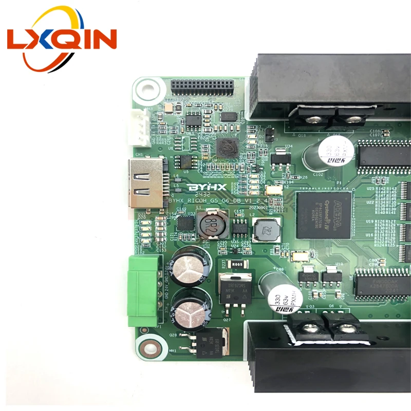 

Плата управления LXQIN BYHX G5 G6 для печатающих головок Ricoh Gen5 Gen6, совместимая с принтерами Gongzheng/Human/Xuli.