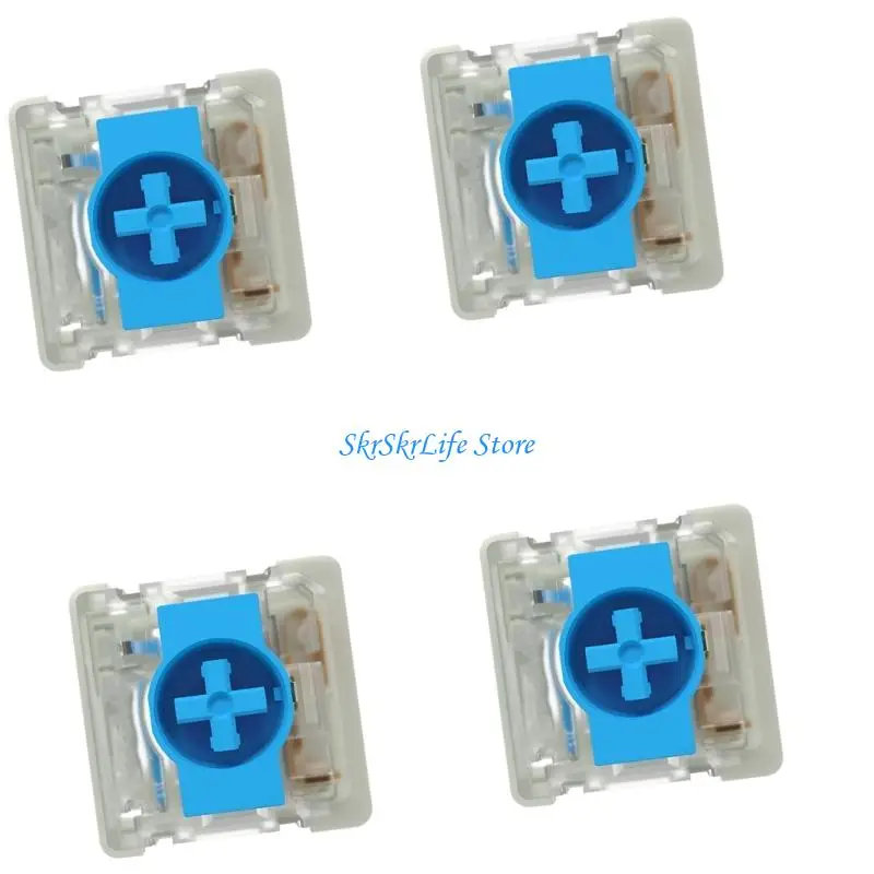 

E65E Keyboards Switches Low Profile Quiet Action 4pcs For Mechanical Keyboards