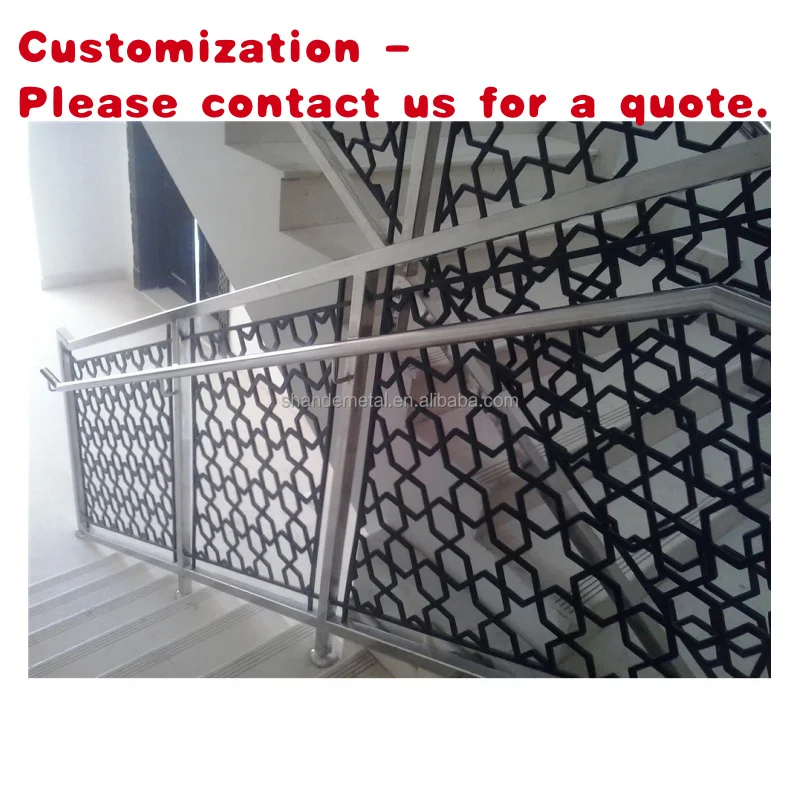 

custom.Safety Design Wrought Iron Staircase Front Stainless Steel Railing Design Staircase Handrail