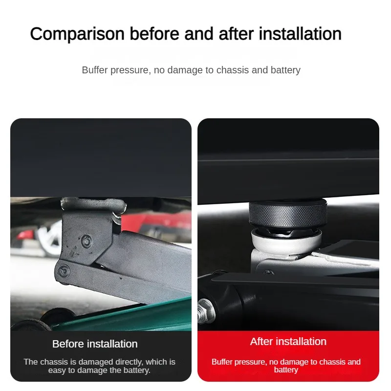 for Tesla Model 3/Y/S/X Highland 2017-2025 Rubber Jack Lifting Pad Point Adapter Tire Repair Tool Lift Jack Pad Car Accessories