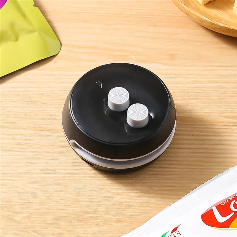 A02M-Mini Bag Sealer 2 In 1 Heat Sealer With Cutter Rechargeable Bag Sealer Portable Vacuum Food Sealer Bag Sealing Machine