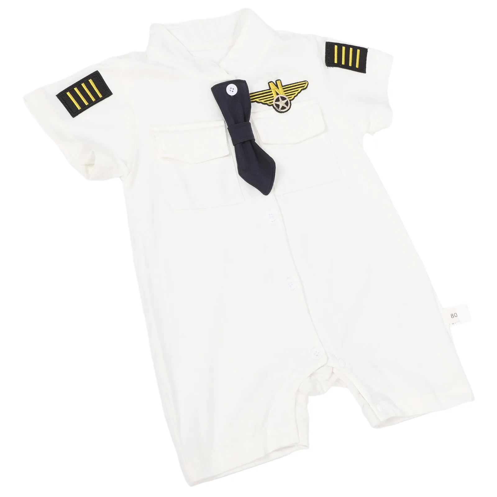 

Детский комбинезон с воротником-стойкой, мягкая хлопковая одежда для малышей, для новорожденных мальчиков и девочек, 80 см, дышащий повседневный комплект