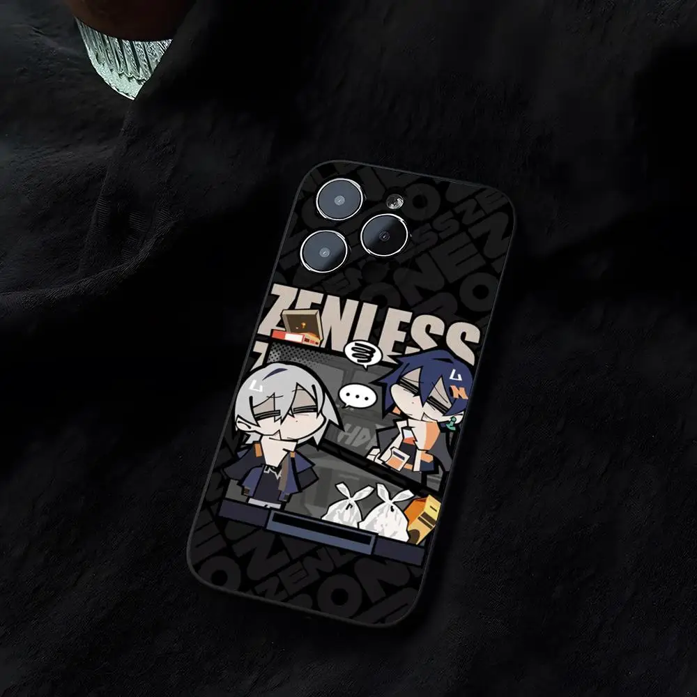 Capas Zenless Zone Zero Funda para iPhone, 14, 16, 13, 11, 15Pro Max, 12 Pro Max, Mini, Xr, Xs, X, 7 Plus
