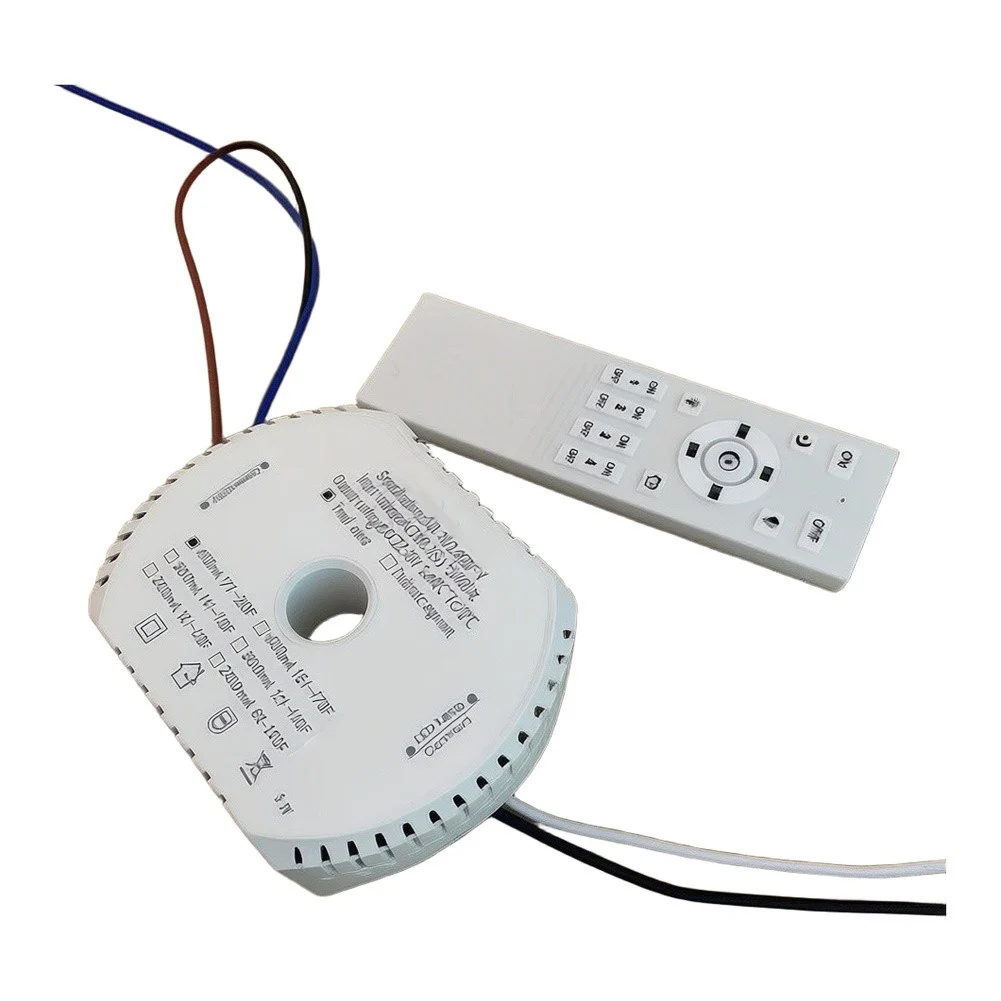 2.4G Remote for enabled LED Driver for Chandeliers with Adjustable Brightness and Selection DC22-30V Output 220V Input Voltage