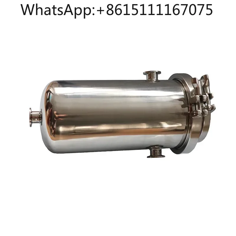 3 Liter Stainless Steel Cold Trap With KF25 Flange Vacuum Pump Accessory For Lab Distillation Use