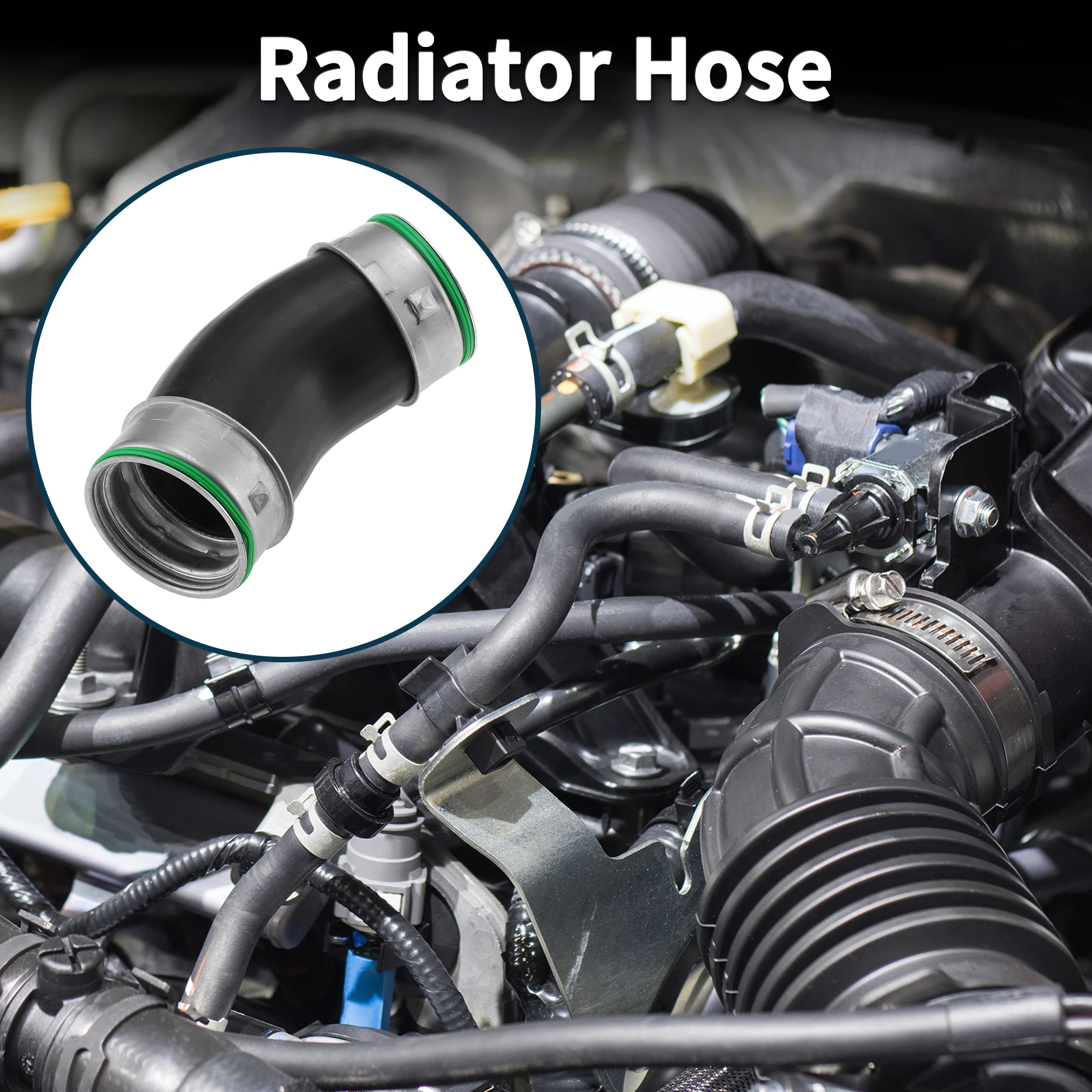 UXCELL Radiator Hose Heater Hose for VW Multivan T5 1.9 TDI 2003-2009