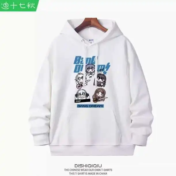 

Аниме Bang Dream Takamatsu Tomori Толстовка с капюшоном Косплей Осень Зима Мужчины Женщины Пальто Свободная куртка Топы аниме