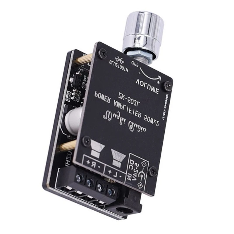 Bluetooth 5.0 Wireless Audio Digital Power Amplifier Stereo Board 50Wx2 Bluetooth Amp Amplificado