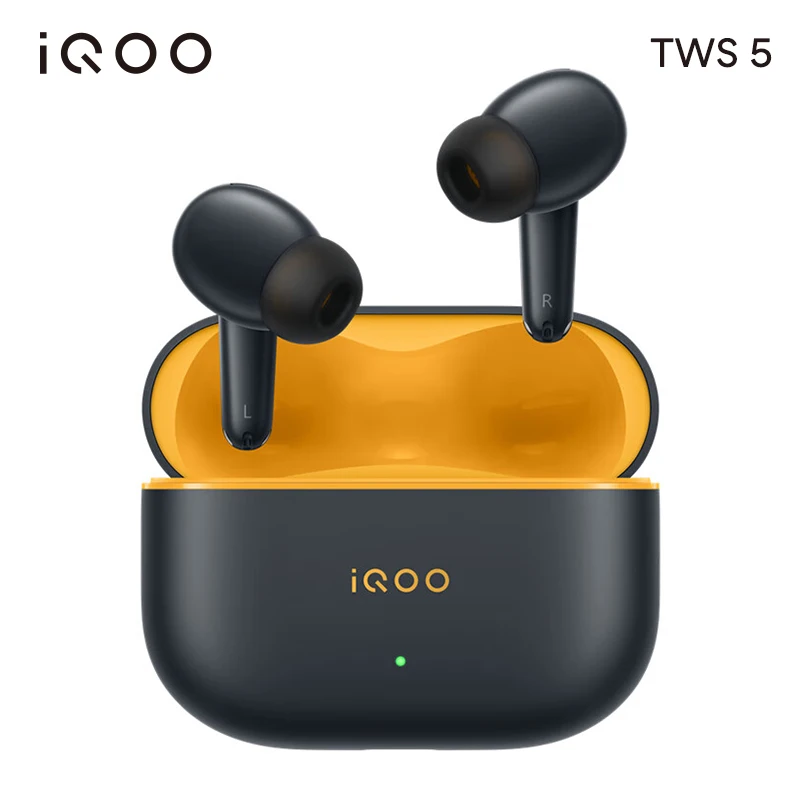 

iQOO TWS 5 Earphone Wireless Bluetooth 5.4 Headphone ANC Active Noise Cancellation Earbuds DeepX 4.0 Stereo Effect Headset Gamer