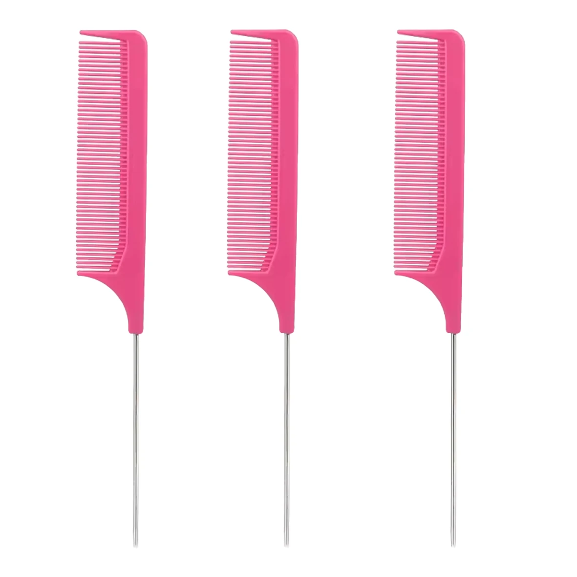 Professional Stainless Steel Hair Tail Combs for Styling