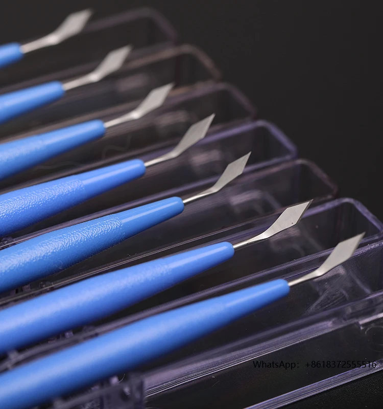 

daDisposable Ophthalmic Knife Surgical Knife Stainless Steel Knife Blade