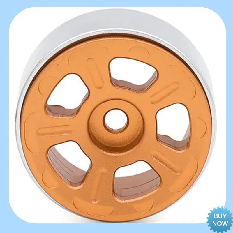 

A47Z 4PCS 1.0In Metal Wheel Rims For 1/24 1/18 RC Crawler Car Axial SCX24 AX24 FCX24 Enduro24 TRX4M