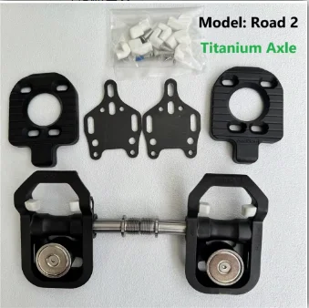 Magped Road 1 Road 2 bicycle pedals Magnetic Pedal 200n Titanium Spindle Aluminum Alloy CNC made Hollow Anti-skid Bearing