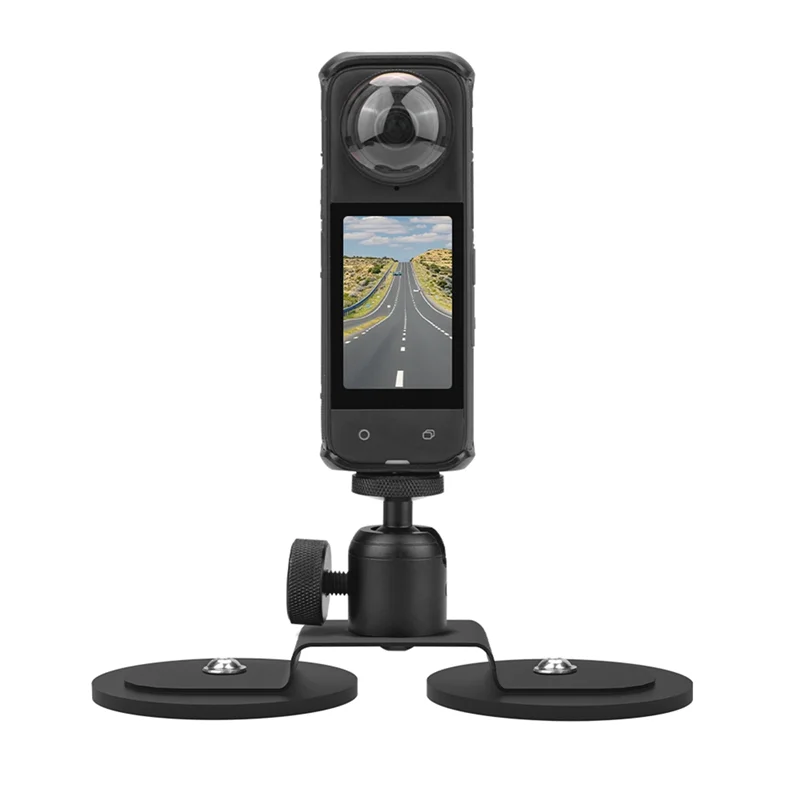 A003 Magneet Camerahouder Autohouder met magneten en 360° °   Rotatiebalhoofd voor Gopro Action 5 Pro Pocket 3