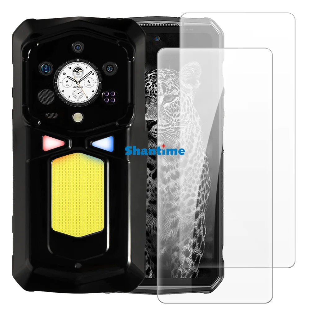 حافظة ناعمة + عبوتان من واقيات الشاشة من الزجاج المقوى لحماية الجسم بالكامل من Ulefone Armor 29