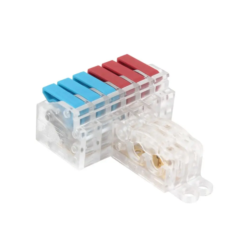 Afbeelding 3: Nieuwe Mini Quick Terminal Block T-type universele snelle connector bedradingsconnector elektrisch