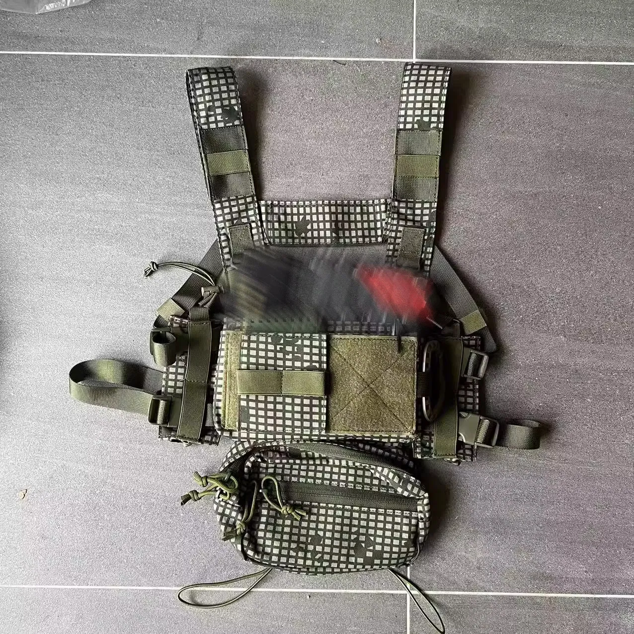 D3 Tactical Chest Harness, MK3 Vest, Lightweight Multi-functional Tactical Jacket, Coat