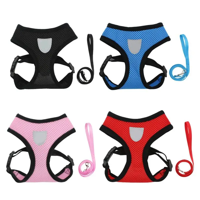 

TFORU-Pet Chest Strap Top Dog Strap Small Dog Strap Outdoor Reflective Breathable Dog Traction Strap