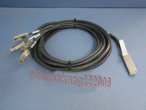 

038-003-706 EMC SAS cable QSFP 4 HSSDC2 fibre CX4-480 Used
