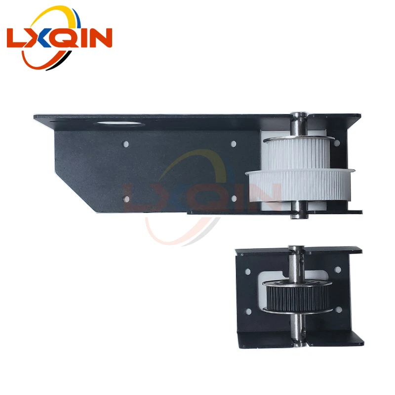 LXQIN Printer 45 teeth with holder frame driving/driven pulley timing belt pulley for Allwin Human large format printer