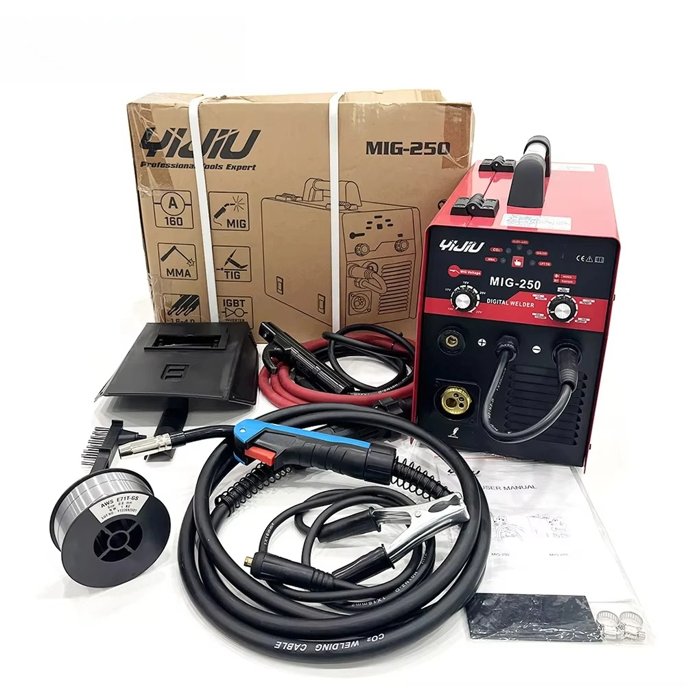

Gas/Gasless Flux Core 3 in 1Multiprocess MIG Welding Machine Arc Welders Soldadora