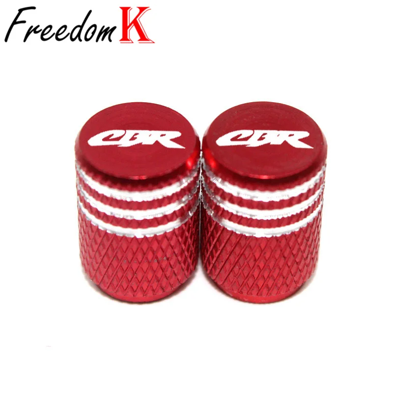 Motorcycle Wheel Tire Valve Stem Caps CNC Airtight Covers For Honda CBR 125R 600 F4i 650F 650R 1100XX 1000F cbr 600 954 1000 RR