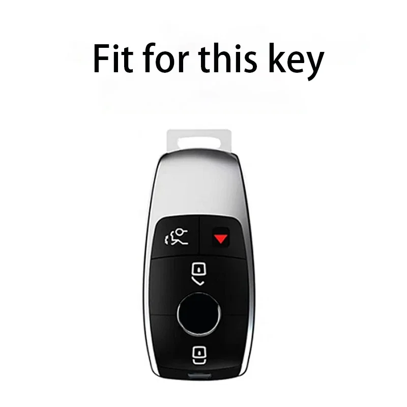 4 Button Smart Remote Key Tpu Car Key Case Cover for Mercedes Benz 2019 CLS 53 Cla 250 Key Cover Fob Holder