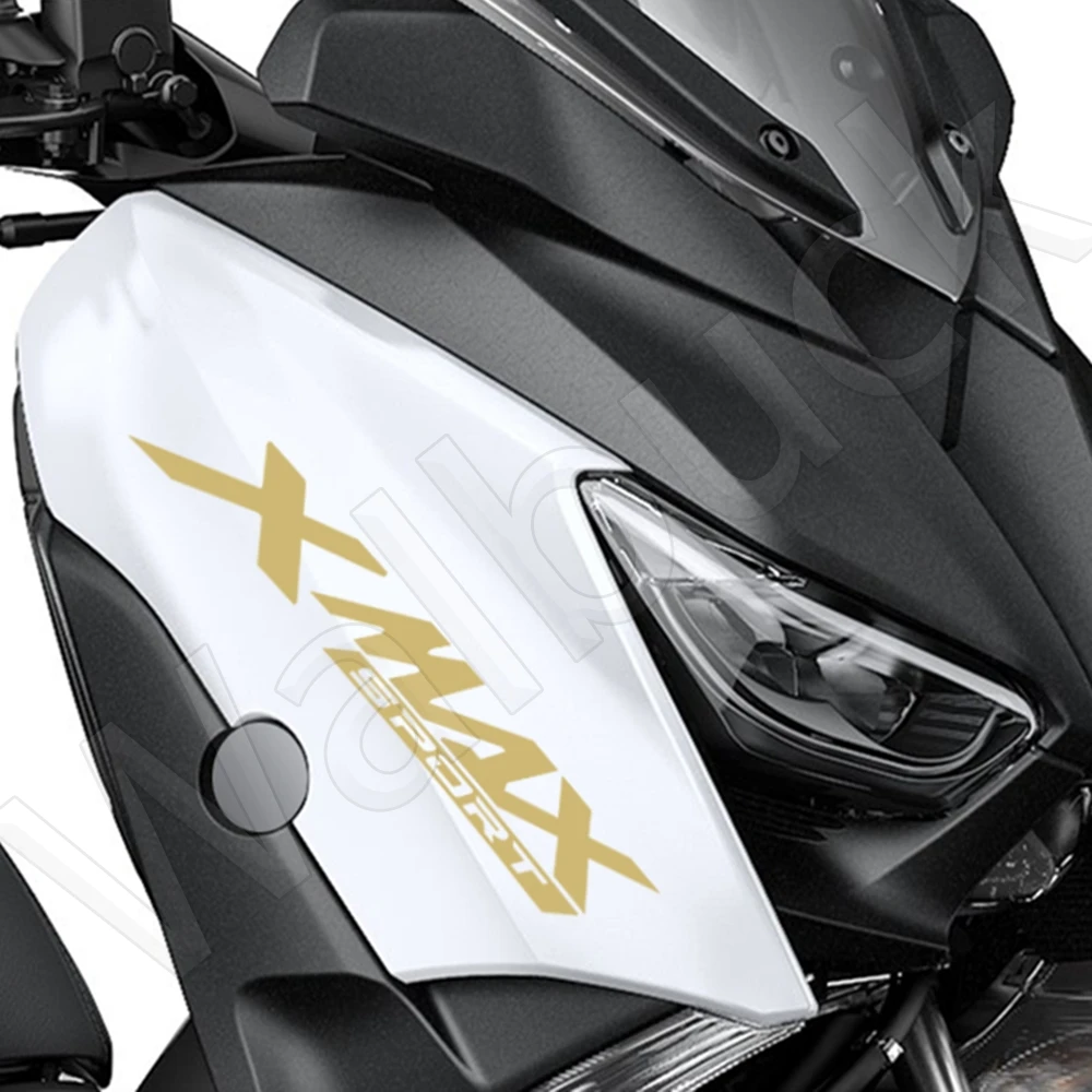 Motorcycle Scooter Stickers Front Fairing Stripe Decals Accessories Waterproof For XMAX 125 150 250 300 400 Xmax 125