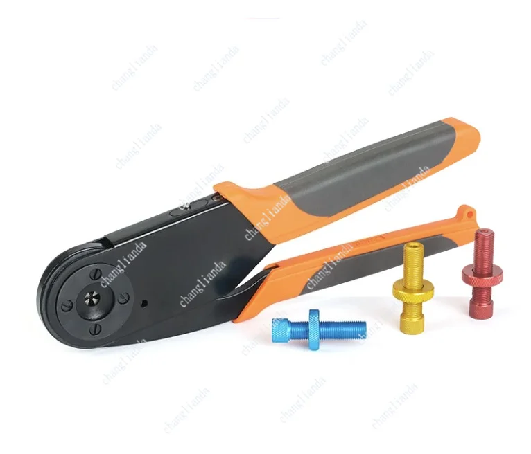 HD2612 M22520/1-01 Four-Point Aviation Terminal Crimping Pliers Heavy Duty Adjustable Contact Pin Press Unit