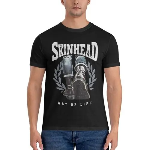 Skinhead a Way of Life S to 8XL Beer 69 oi Skin Boots March Boots T-Shirt