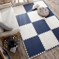 Azul oscuro blanco