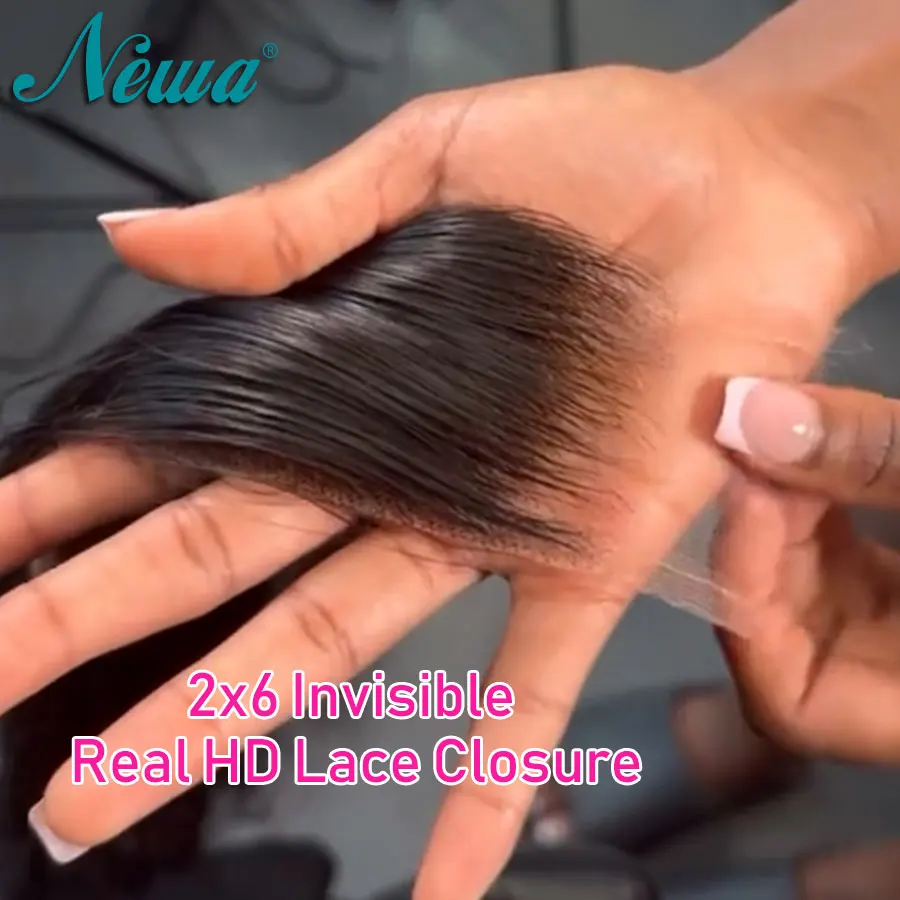 

Новинка! Невидимая HD-заколка для волос Newa Hair 2x6 с прямым плетением, предварительно выщипанная, из швейцарского HD-кружева, идеально сливающаяся с кожей, 100% натуральные человеческие волосы, глубокая разметка.