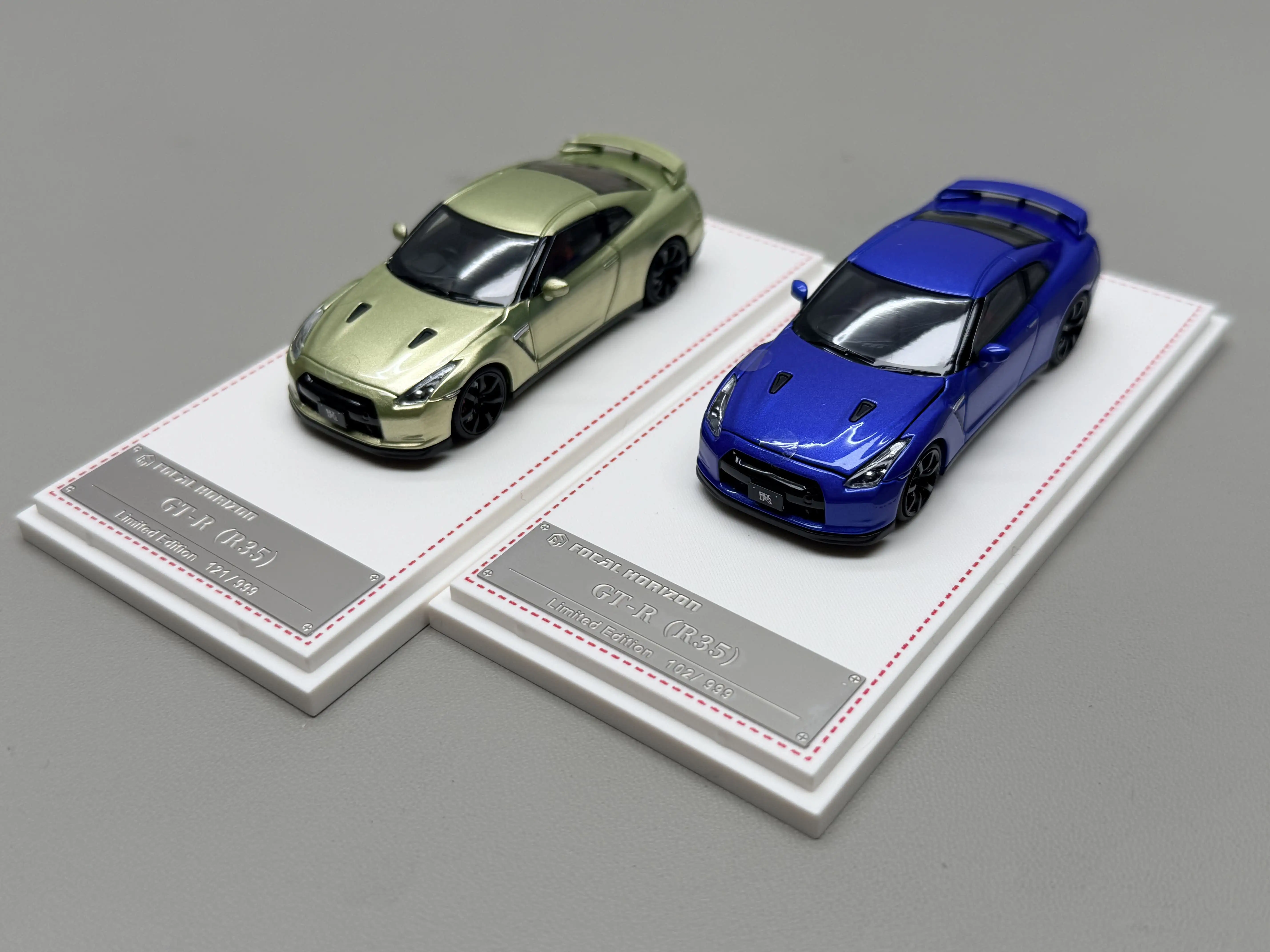 Diecast FH 1:64 Scale GT-R R35 Alloy Car Model