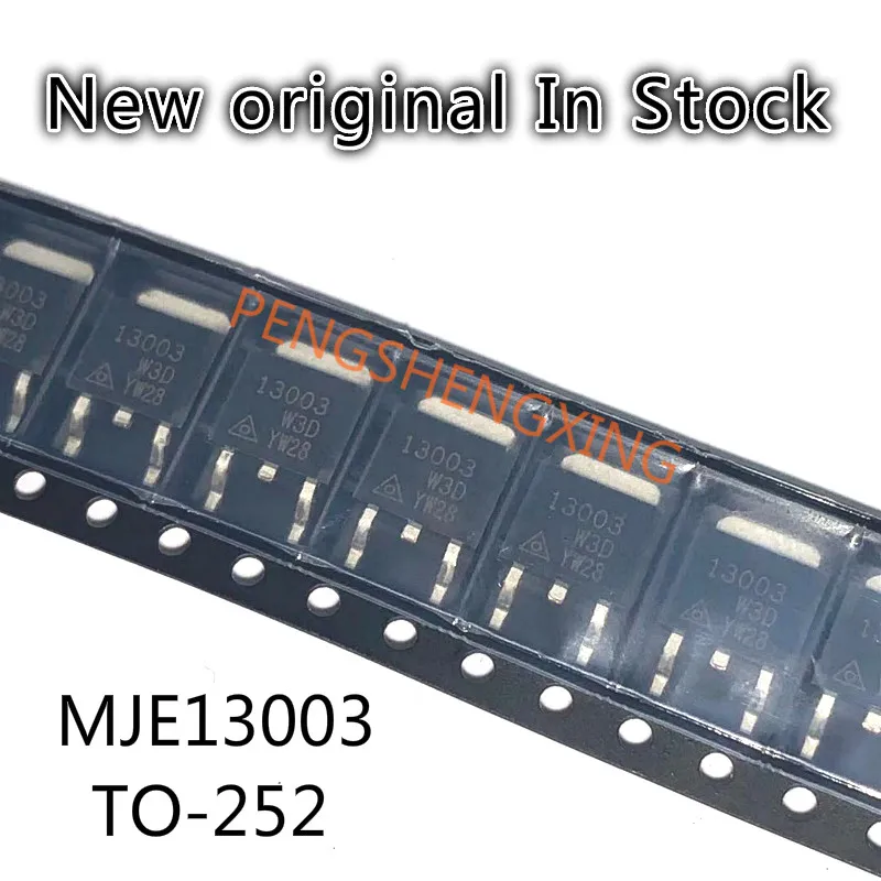 10PCS/LOT  MJE13003  TO-252 E13003 3DD13003  New original spot hot sale