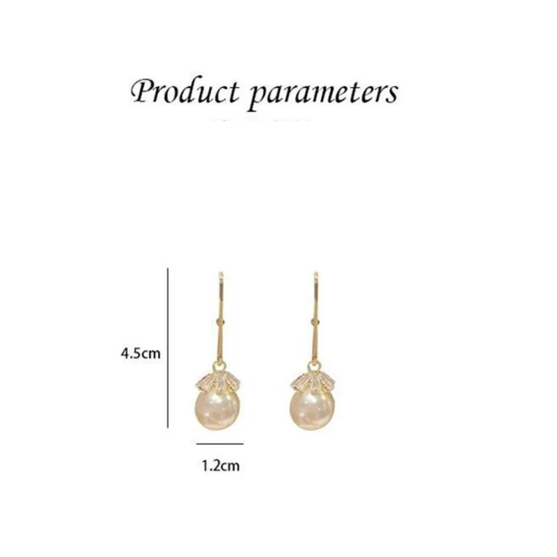 NEW Trendy Korean Long Crystal Geometry Earrings For WomenElegant Female Dangle Drop Earrings Fashion Jewelry Accessories