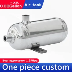 0.3L 0.1Gallon 304 Thickened Stainless Steel Pressure Buffer Tank Small Air Tank Vacuum  Air Storage Tank Customizable